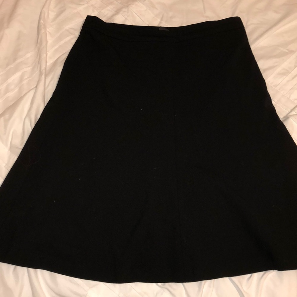 Banana Republic Basic Black A-Line Skirt